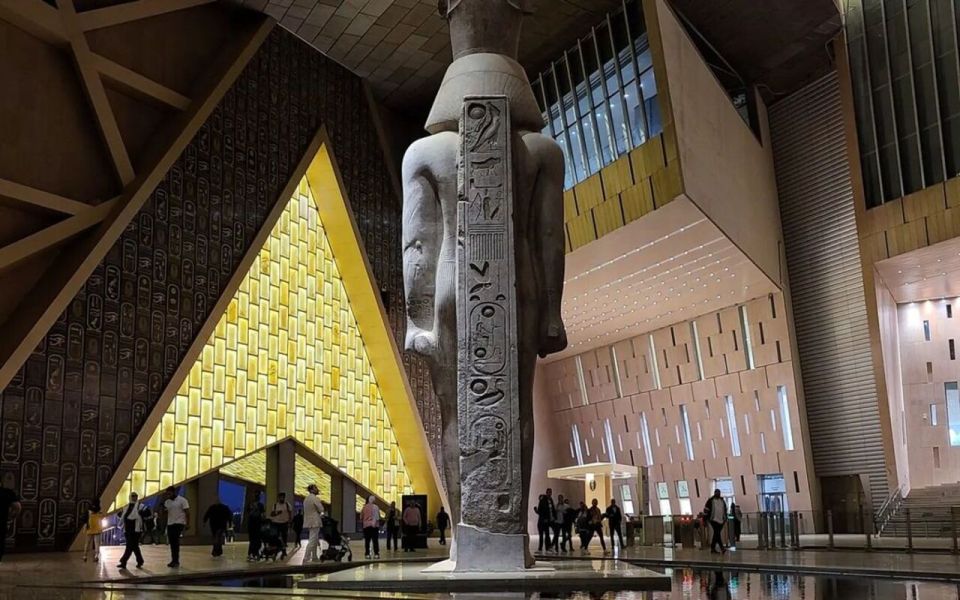 Grand Egyptian Museum & Pyramids of Giza Tour From Alexandria Port