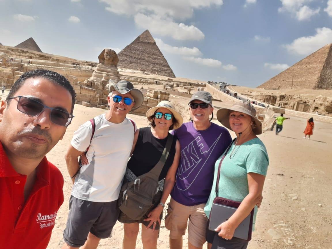 The Great pyramids & Sphinx