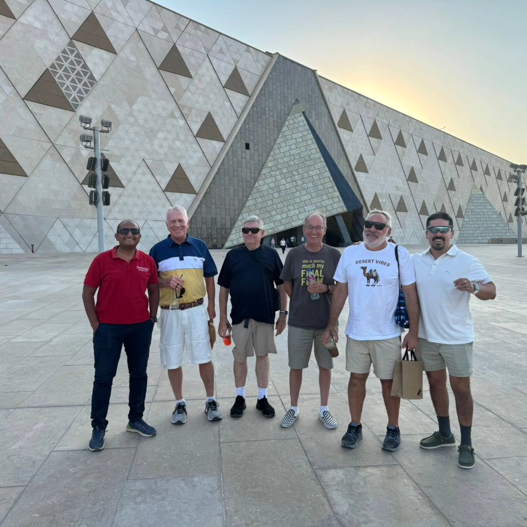 Grand Egyptian Museum From Alexandria Port