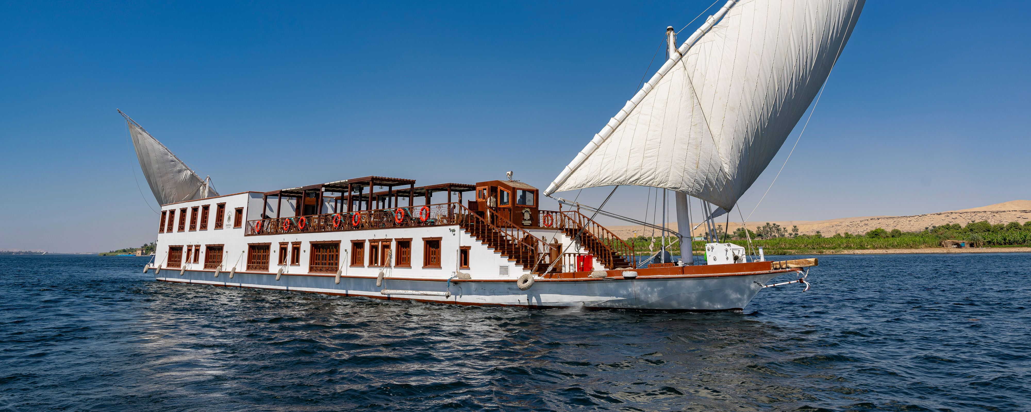 7 Day Cairo and Princess Farida Dahabiya Nile Cruise